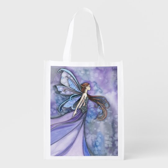 北の風の妖精のファンタジーの芸術 エコバッグ Zazzle Co Jp