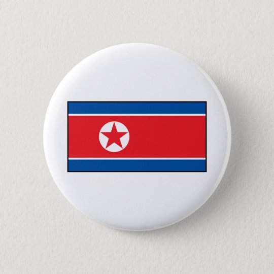 北朝鮮の旗 缶バッジ Zazzle Co Jp