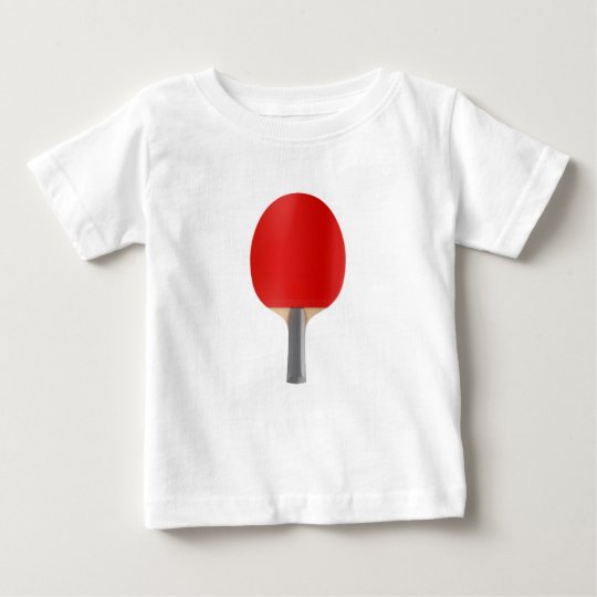卓球ラケット ベビーtシャツ Zazzle Co Jp