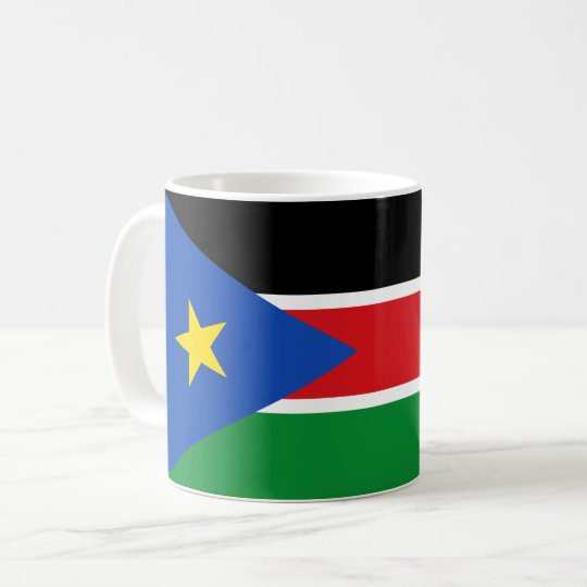 南スーダン国旗 コーヒーマグカップ Zazzle Co Jp