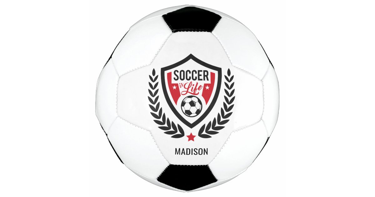 名前をカスタムするのサッカーのロゴのサッカーボール サッカーボール Zazzle Co Jp 名前をカスタムするのサッカーのロゴのサッカーボール サッカーボール Zazzle Co Jp