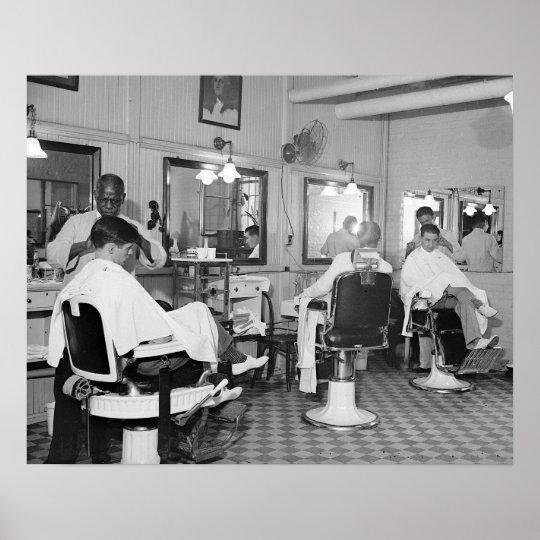 国会議事堂の理髪店 1938年のヴィンテージの写真 ポスター Zazzle Co Jp