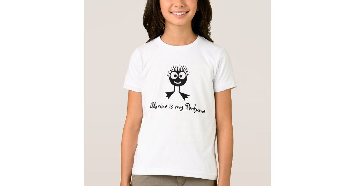 塩素は私の香水 黒いキャラクターです Tシャツ Zazzle Co Jp 塩素は私の香水 黒いキャラクターです Tシャツ Zazzle Co Jp