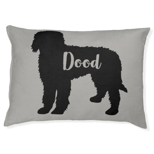 大きい落書き犬のベッド Goldendoodle Labradoodleのベッド ペットベッド Zazzle Co Jp