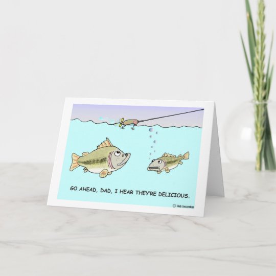 大きい魚 小さい魚カード カード Zazzle Co Jp