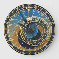 天文時計プラハOrlog ラージ壁時計 | Zazzle.co.jp