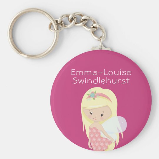 女の子の名前がかわいい花の妖精 キーホルダー Zazzle Co Jp