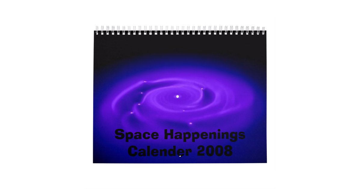 宇宙の出来事のカレンダー08年 カレンダー Zazzle Co Jp