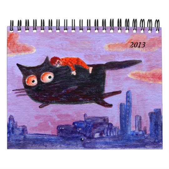 小さい絵画カレンダー カレンダー Zazzle Co Jp