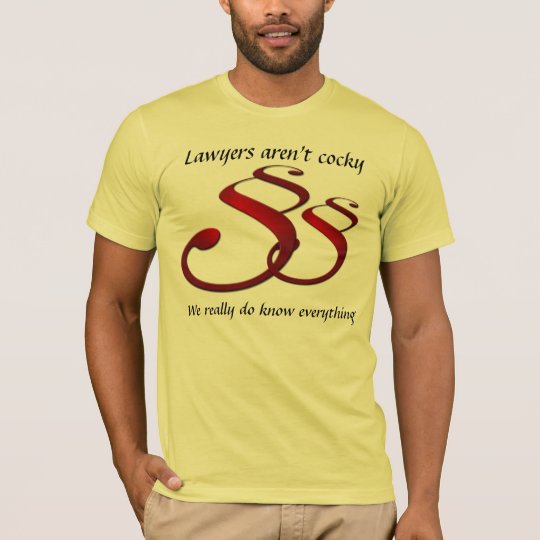 弁護士は気取んでいません Tシャツ Zazzle Co Jp