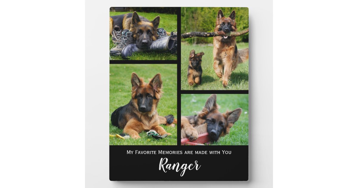 思い出お気に入りの 犬の写真のキープサン コラージュ フォトプラーク Zazzle Co Jp 思い出お気に入りの 犬の写真のキープサン コラージュ フォトプラーク Zazzle Co Jp