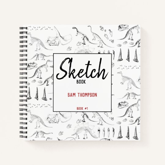 恐竜の化石骨が子どものパターンを描くスケッチブック ノートブック Zazzle Co Jp 恐竜の化石骨が子どものパターンを描くスケッチブック ノートブック Zazzle Co Jp