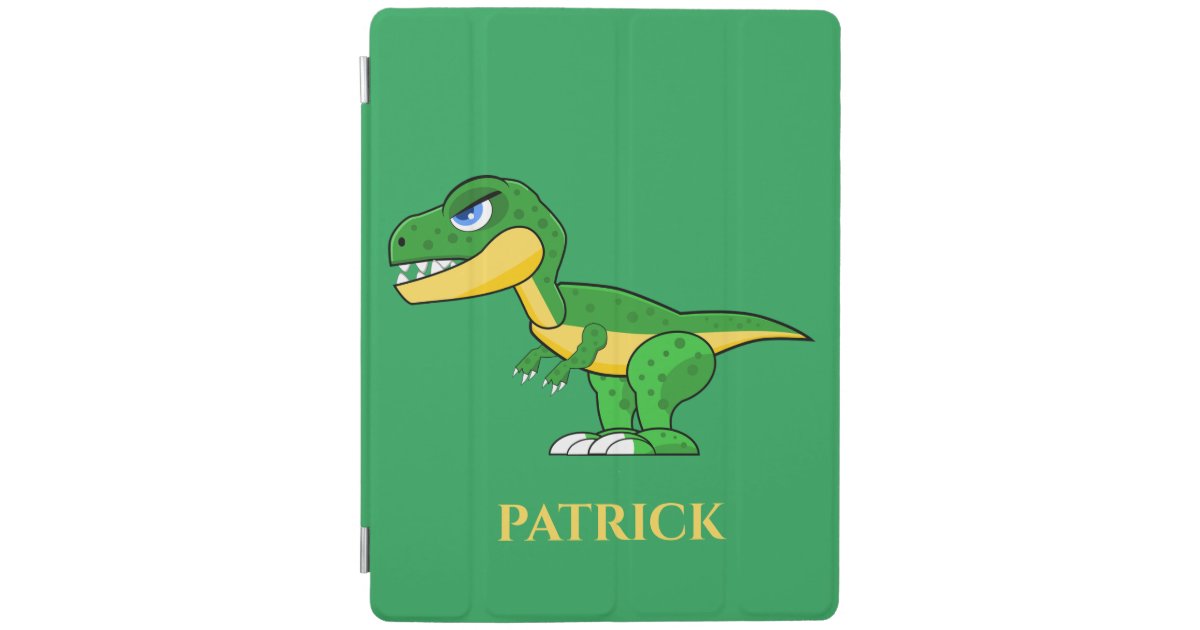 恐竜の緑の少年が可愛い Ipadスマートカバー Zazzle Co Jp 恐竜の緑の少年が可愛い Ipadスマートカバー Zazzle Co Jp