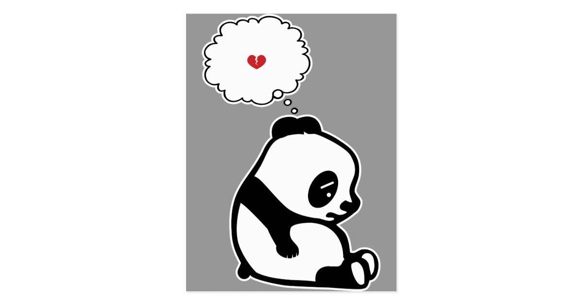 悲しいパンダ ポストカード Zazzle Co Jp 悲しいパンダ ポストカード Zazzle Co Jp