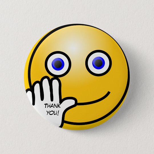 振る顔文字は感謝していしています 缶バッジ Zazzle Co Jp 振る顔文字は感謝していしています 缶バッジ Zazzle Co Jp
