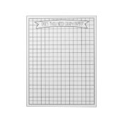 方眼紙のメモ帳 ノートパッド Zazzle Co Jp 方眼紙のメモ帳 ノートパッド Zazzle Co Jp
