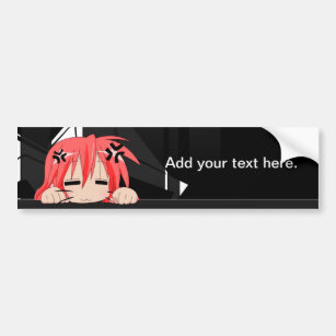 アニメバンパーステッカー カーマグネット Zazzle Co Jp