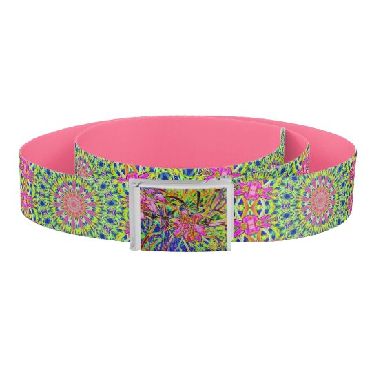 明るいカラフルの花ベルト ベルト Zazzle Co Jp 明るいカラフルの花ベルト ベルト Zazzle Co Jp