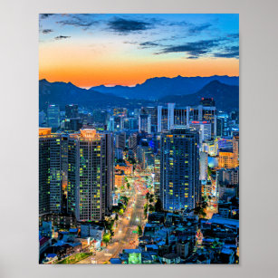 韓国ポスター プリント Zazzle Co Jp