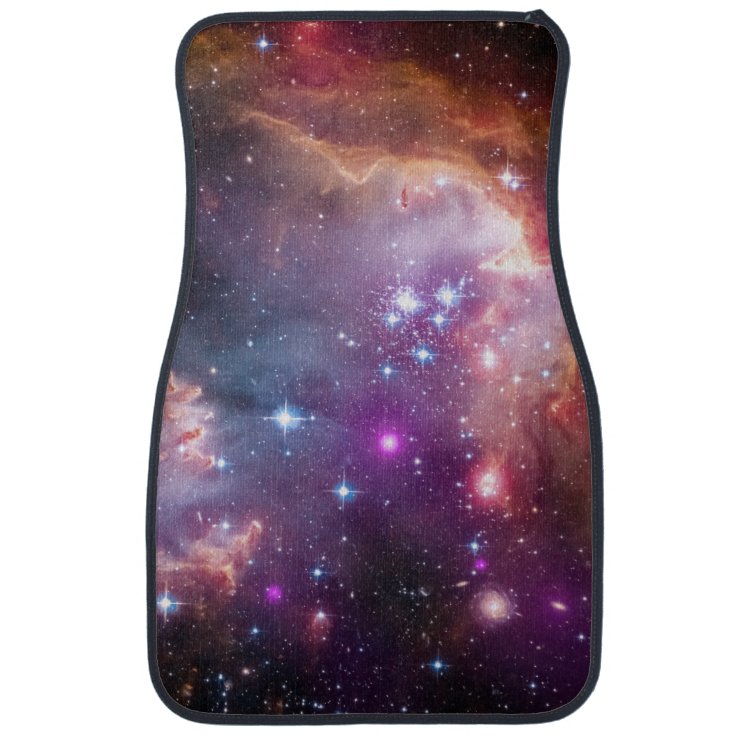 星雲の星の銀河系のヒップスターのオタクのカッコいいの宇宙の紫色 カーマット Zazzle Co Jp