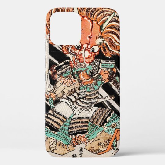 東洋の浮世絵侍ポートレート Case Mate Iphoneケース Zazzle Co Jp