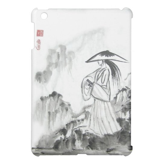 武士のスケッチの剣のipad Miniケース Ipad Miniケース Zazzle Co Jp