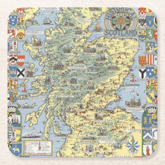 歴史的スコットランドの地図 スクエアペーパーコースター Zazzle Co Jp 歴史的スコットランドの地図 スクエアペーパーコースター Zazzle Co Jp