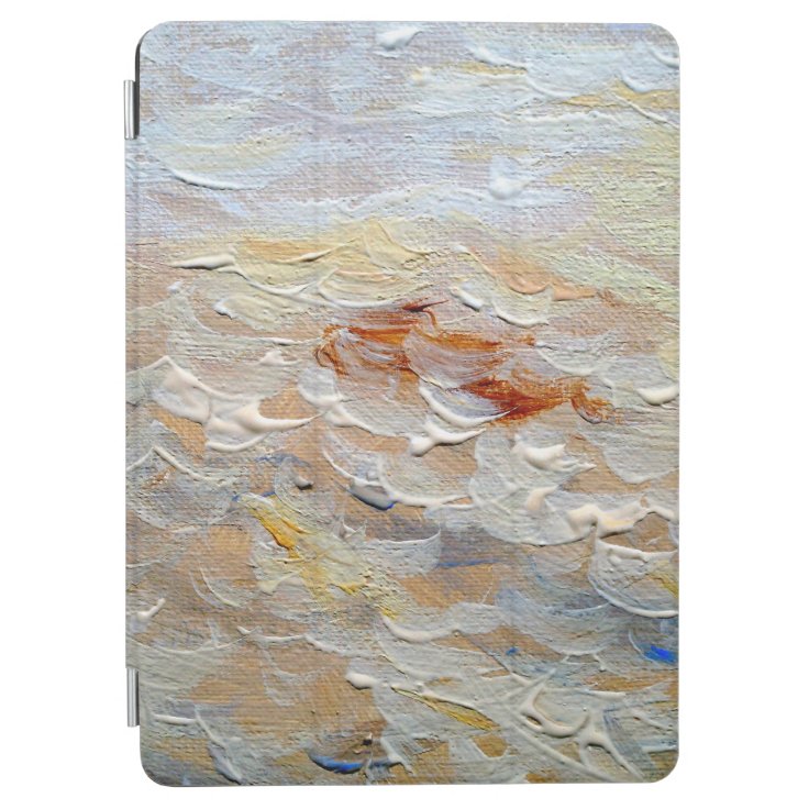 油絵の質感 ア素晴らしート背景 抽象芸術 Ipad Air カバー Zazzle Co Jp