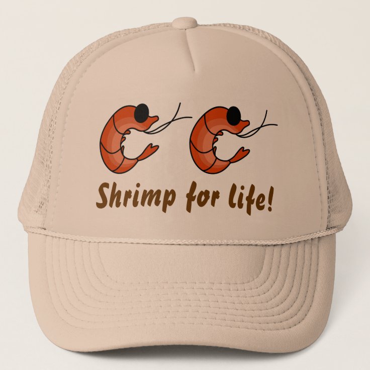 海おもしろい産エビのトラック帽 キャップ Zazzle Co Jp