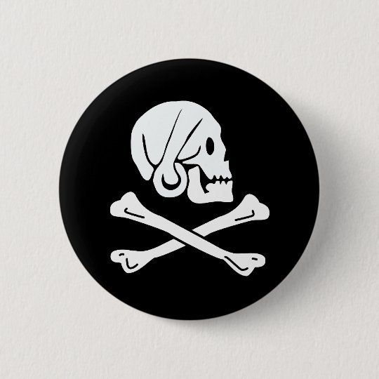 海賊旗 ジョリーロジャー 缶バッジ Zazzle Co Jp 海賊旗 ジョリーロジャー 缶バッジ Zazzle Co Jp