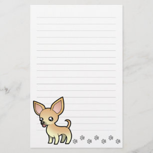 チワワ 犬便箋 Zazzle Co Jp