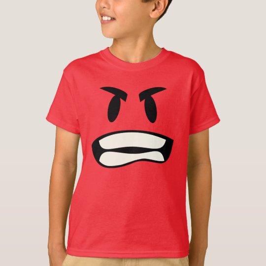 激怒のemoji Tシャツ Zazzle Co Jp