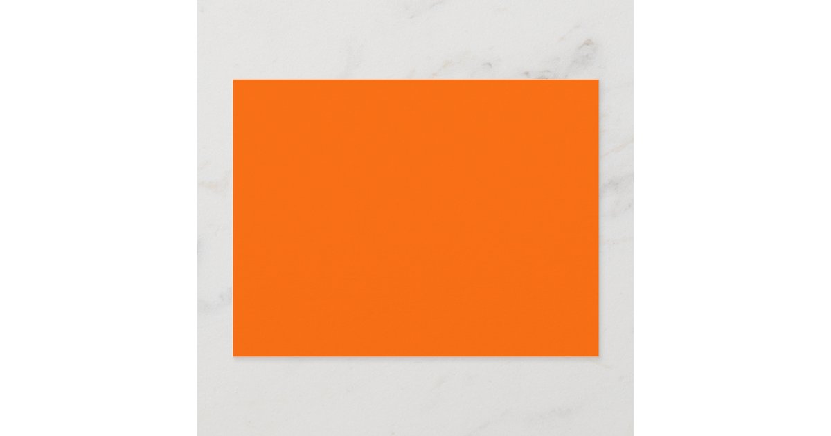 無地のオレンジ色背景色ff6600 ポストカード Zazzle Co Jp 無地のオレンジ色背景色ff6600 ポストカード Zazzle Co Jp