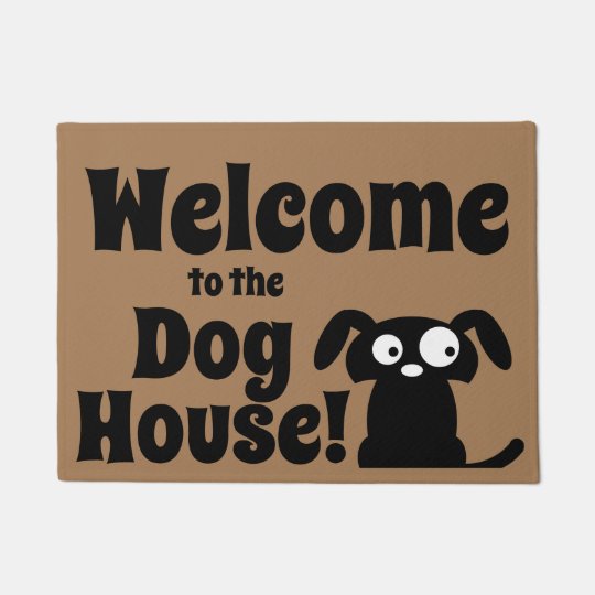 犬小屋のおもしろいな玄関マットへの歓迎 ドアマット Zazzle Co Jp 犬小屋のおもしろいな玄関マットへの歓迎 ドアマット Zazzle Co Jp