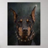 犬）ドーベルマン・ピンシェル ポスター | Zazzle.co.jp