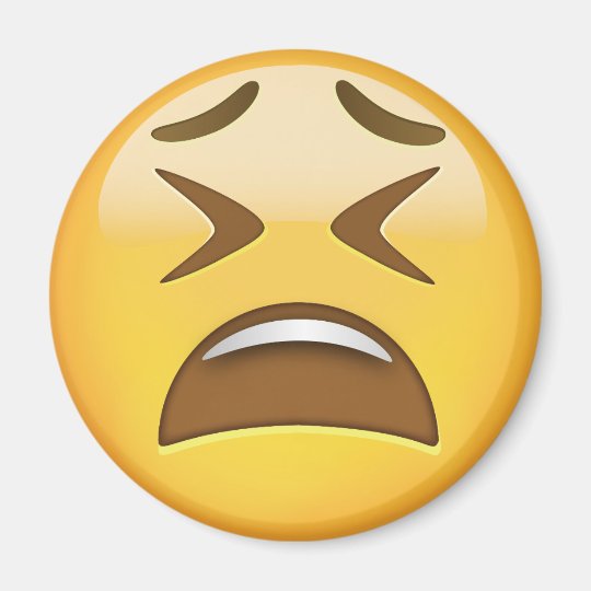 疲れた顔emoji マグネット Zazzle Co Jp 疲れた顔emoji マグネット Zazzle Co Jp