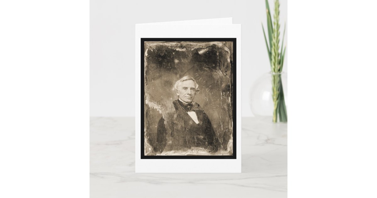 発明家のサミュエルモールスの銀板写真1854年 カード Zazzle Co Jp 発明家のサミュエルモールスの銀板写真1854年 カード Zazzle Co Jp