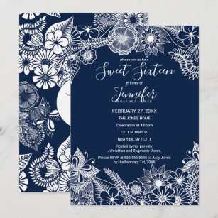 イラストラティブ招待状 案内状 インビテーションデザイン Zazzle Co Jp