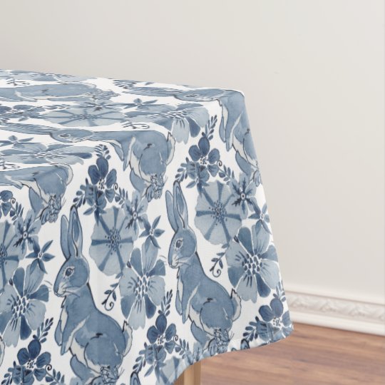 白お洒落いウサギの花柄 テーブルクロス Zazzle Co Jp 白お洒落いウサギの花柄 テーブルクロス Zazzle Co Jp
