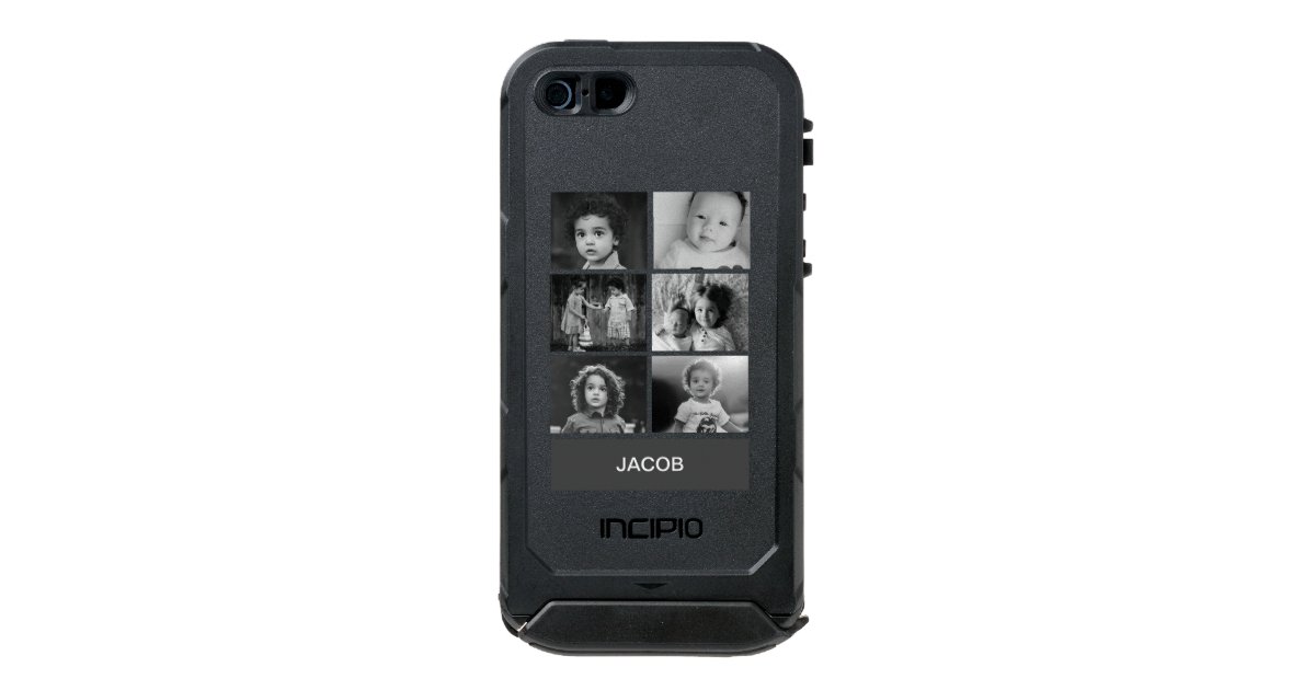 白黒写真カスタム パーソナライズされた Incipio Iphoneケース Zazzle Co Jp