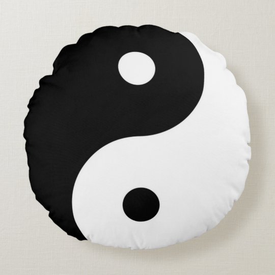 白黒禅の陰陽の記号 ラウンドクッション Zazzle Co Jp 白黒禅の陰陽の記号 ラウンドクッション Zazzle Co Jp