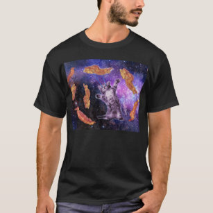 宇宙 猫tシャツ Tシャツデザイン Zazzle Co Jp