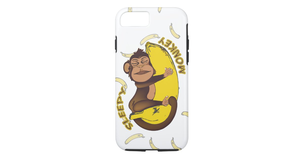 眠い猿 Case Mate Iphoneケース Zazzle Co Jp