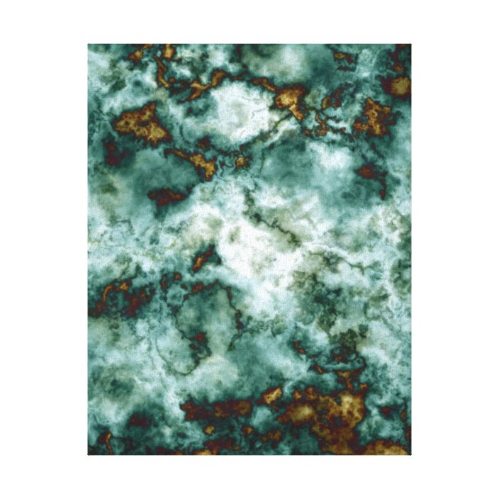 石目付き緑大理石テクスチャ キャンバスプリント Zazzle Co Jp