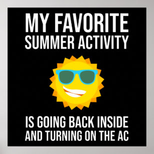 暑いポスター プリント Zazzle Co Jp