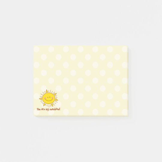 私の日光の幸せでかわいい晴れた日です ポストイット Zazzle Co Jp 私の日光の幸せでかわいい晴れた日です ポストイット Zazzle Co Jp