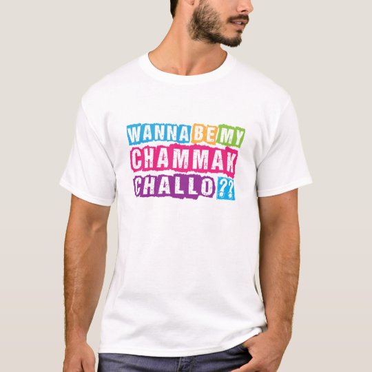 私のchammak Challoがありたいと思って下さいか 美しく派手な女の子 Tシャツ Zazzle Co Jp