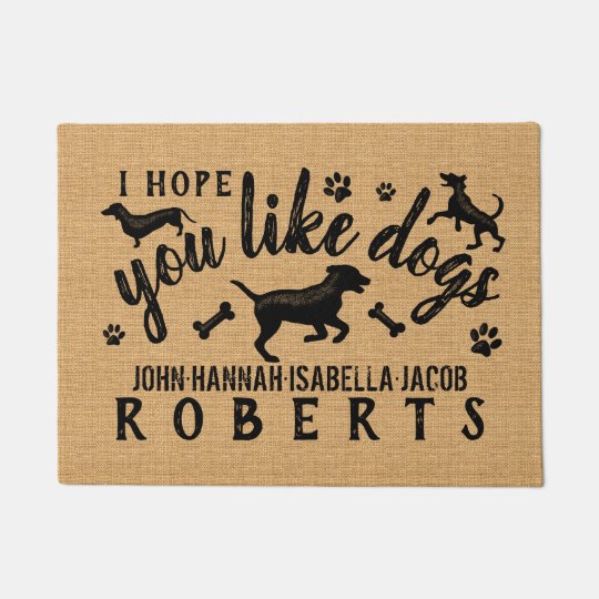 私は犬のおもしろい犬の恋人をパーソナライズ好むことを望みます ドアマット Zazzle Co Jp 私は犬のおもしろい犬の恋人をパーソナライズ好むことを望みます ドアマット Zazzle Co Jp