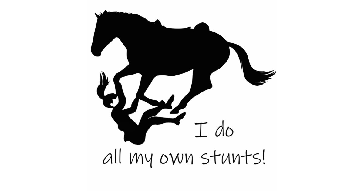 私は自分のスタント 馬の引用文 フォトスカルプチャー Zazzle Co Jp