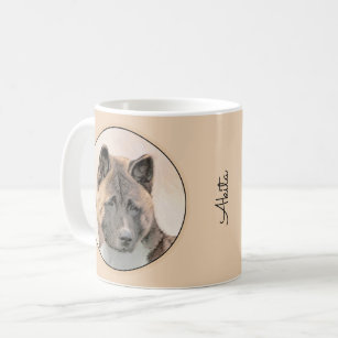秋田 犬マグカップ Zazzle Co Jp